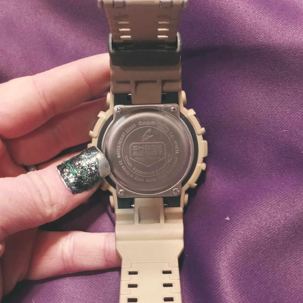 Camo G shock watch